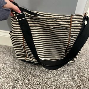 Thirty-one Casual Carry-All - Twill Stripe